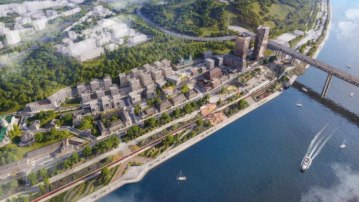 Проект застройки квартала. GloraX