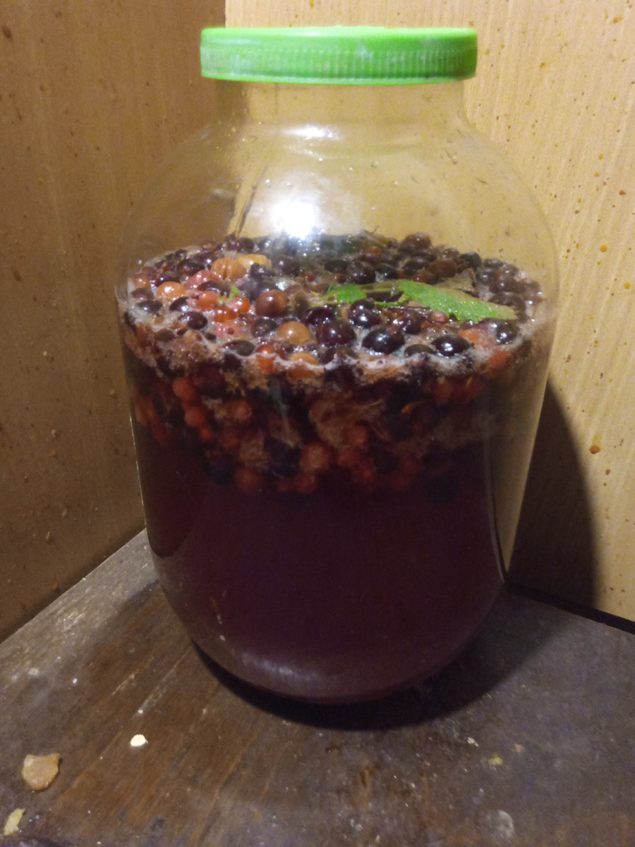 Перчаток нет, пришлось дырку ножом в крышке проткнуть. Надо будет купить.