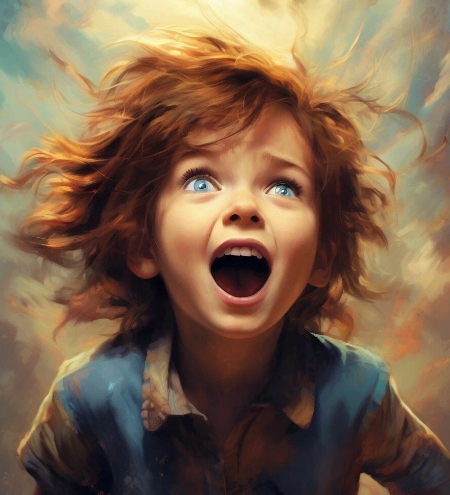 "Дети шалят, на обоях рисуют!"  - песня