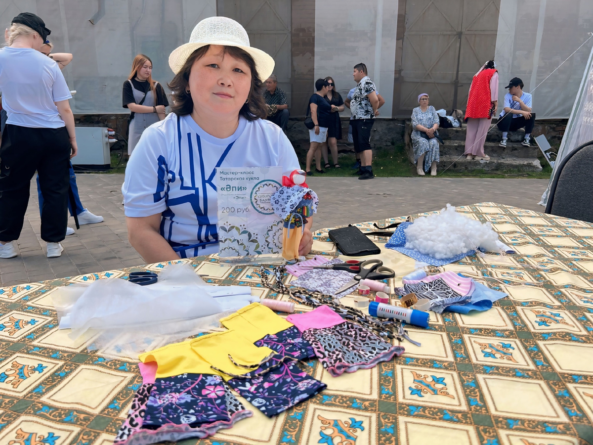 Мастер-класс по созданию татарских кукол "Эпи"