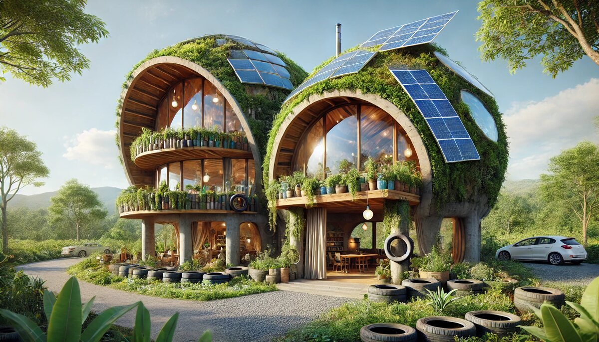 Earthships будущего. Фото из открытых источников.