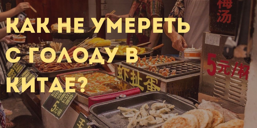 КАК НЕ УМЕРЕТЬ С ГОЛОДУ В КИТАЕ