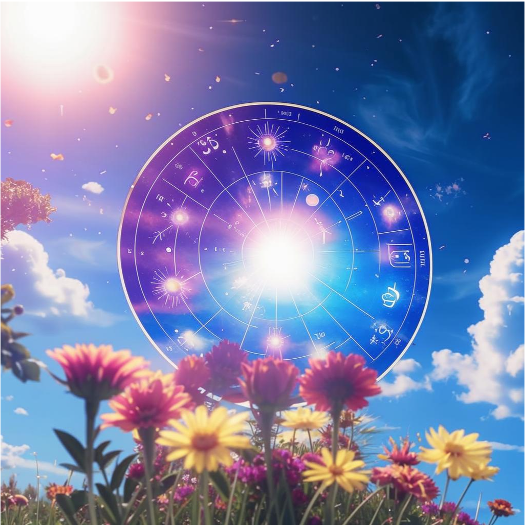 Вот так видит августовский гороскоп нейросеть Kandinsky 2.2