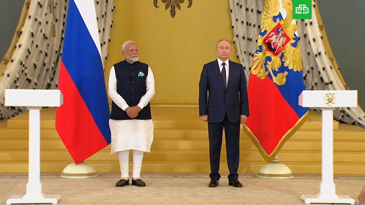    Опубликовано совместное заявление Путина и Моди