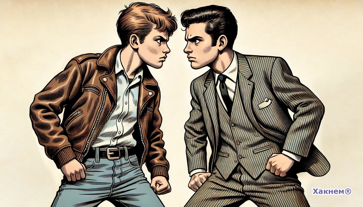 Уже тогда отношения с местной молодежью были напряженными.