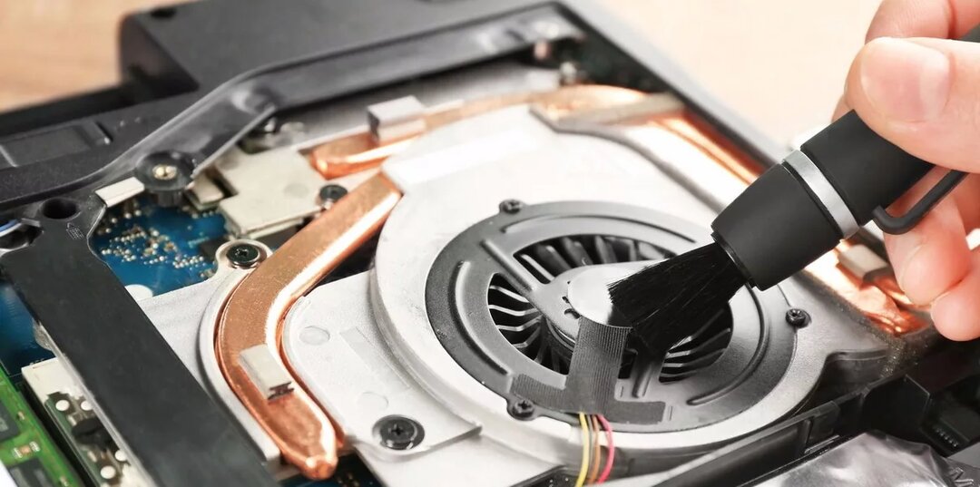 Самостоятельная чистка ноутбука от пыли