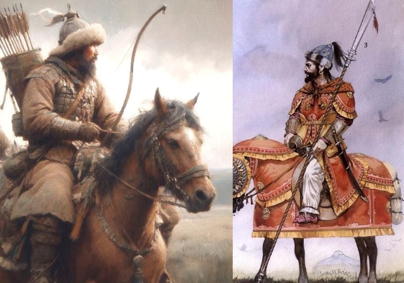 каракитайские воины