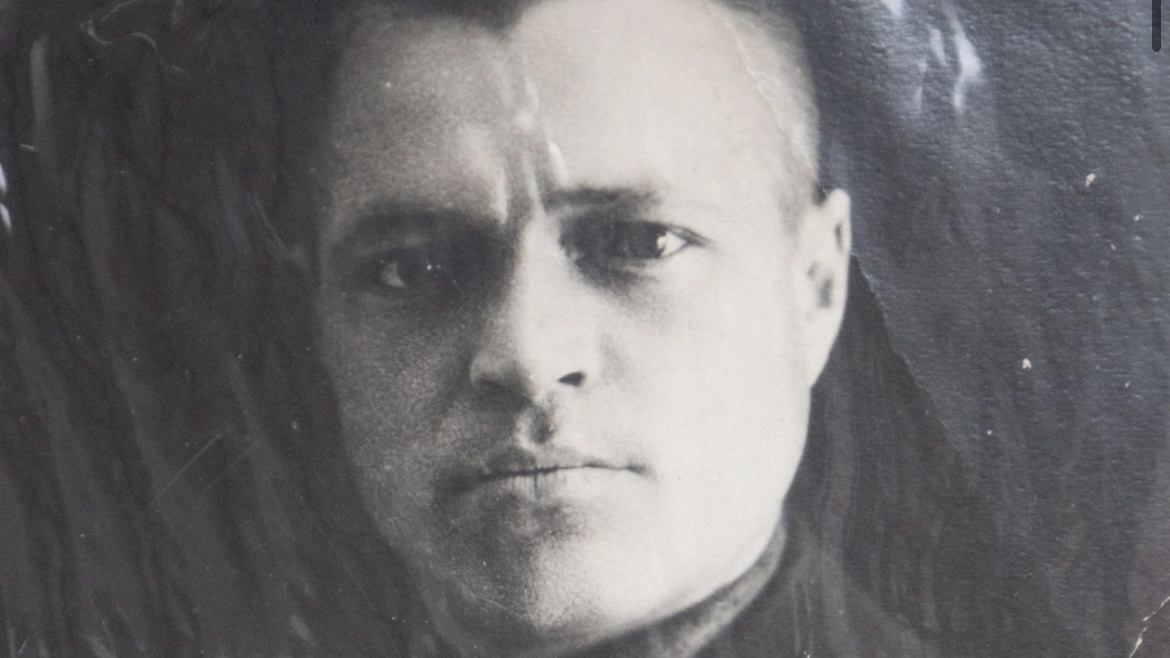 Александр Аминев в молодости. 