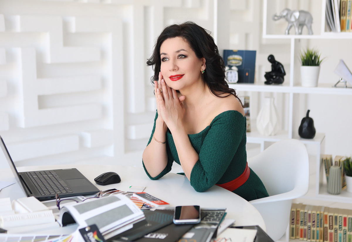 Дизайнер и певица Анна Новикова.