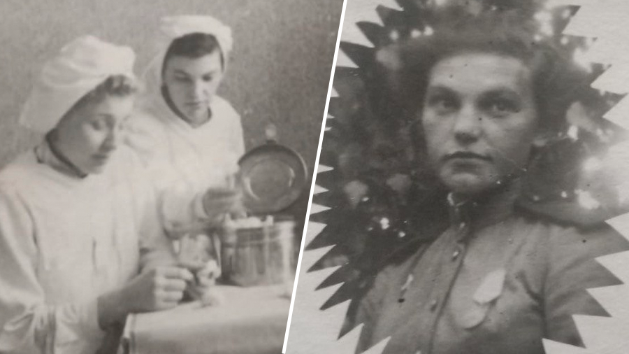     Старшина медицинской службы Валентина Смирнова / Фото из личного архива Максима Мокина