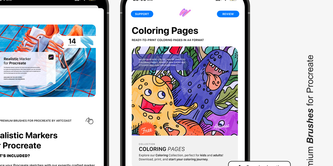 Приветствуем вас в мире творчества Procreate.