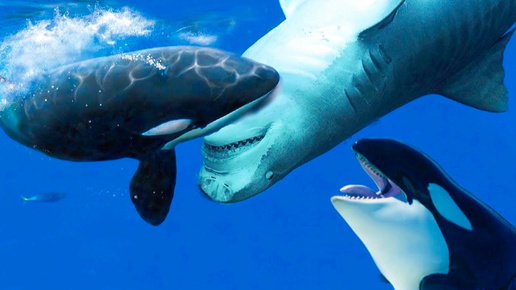 Как живет виртуозная убийца китов и акул - косатка. Где обитает, кого ест, сколько детенышей рождается