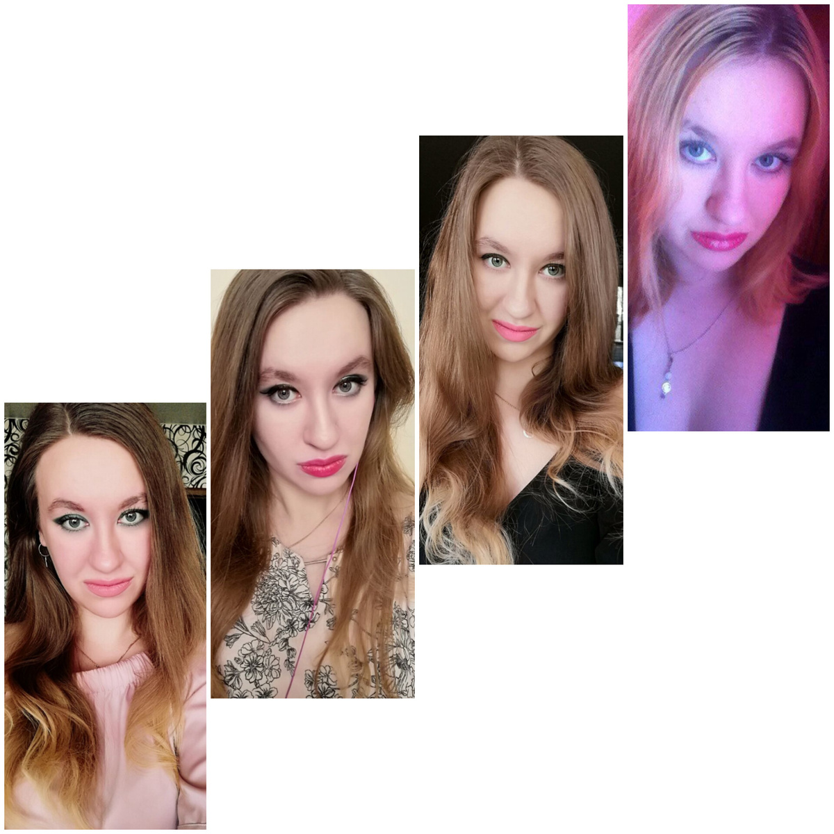 "Яркая" студенческая жизнь. Профессиональным макияжем тут и не пахнет. Но мы отрывались, как могли. 