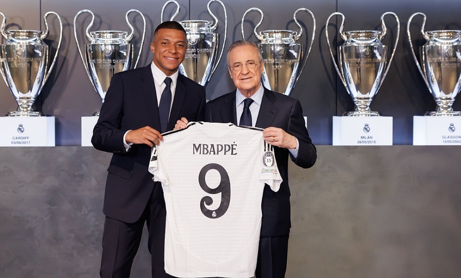   Мбаппе будет выступать за «Реал» под 9-м номером. Фото: ФК «Реал»