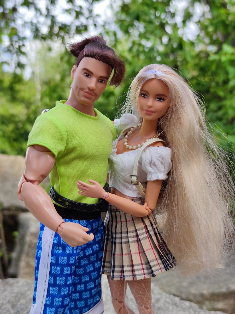 Barbie BMR1959 Милли и Barbie Looks #18 качок Тейт – пара Милли и Нейт
