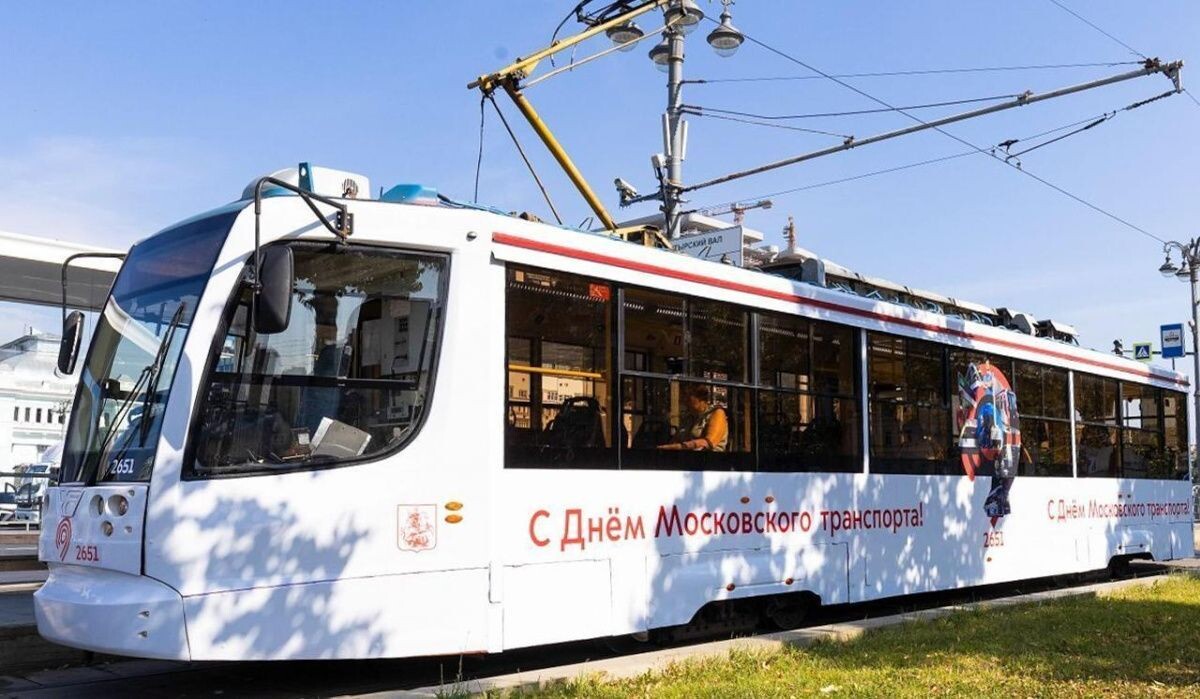     Трамвай. Источник: mos.ru Автор фото: Пресс-служба Мэра и Правительства Москвы