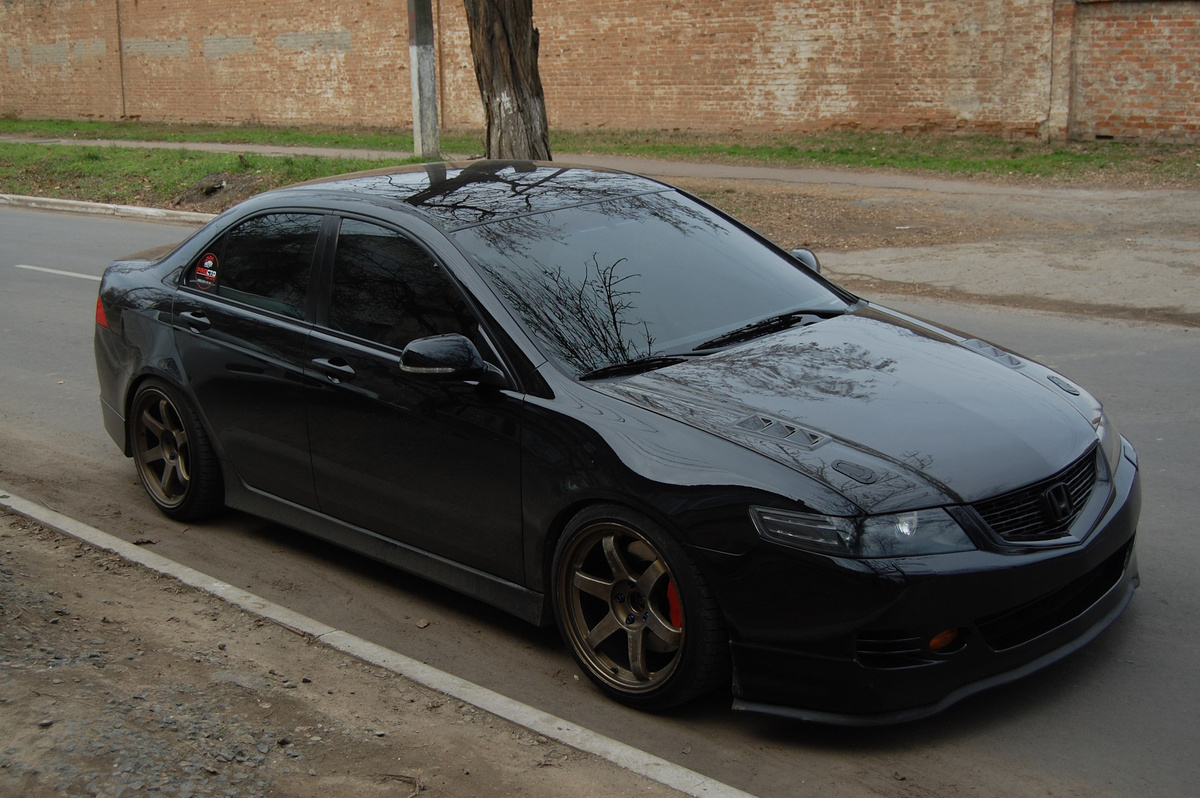 Новых фото без ветровиков - Honda Accord (7G), 2,4 л, 2003 года фотография DRIVE