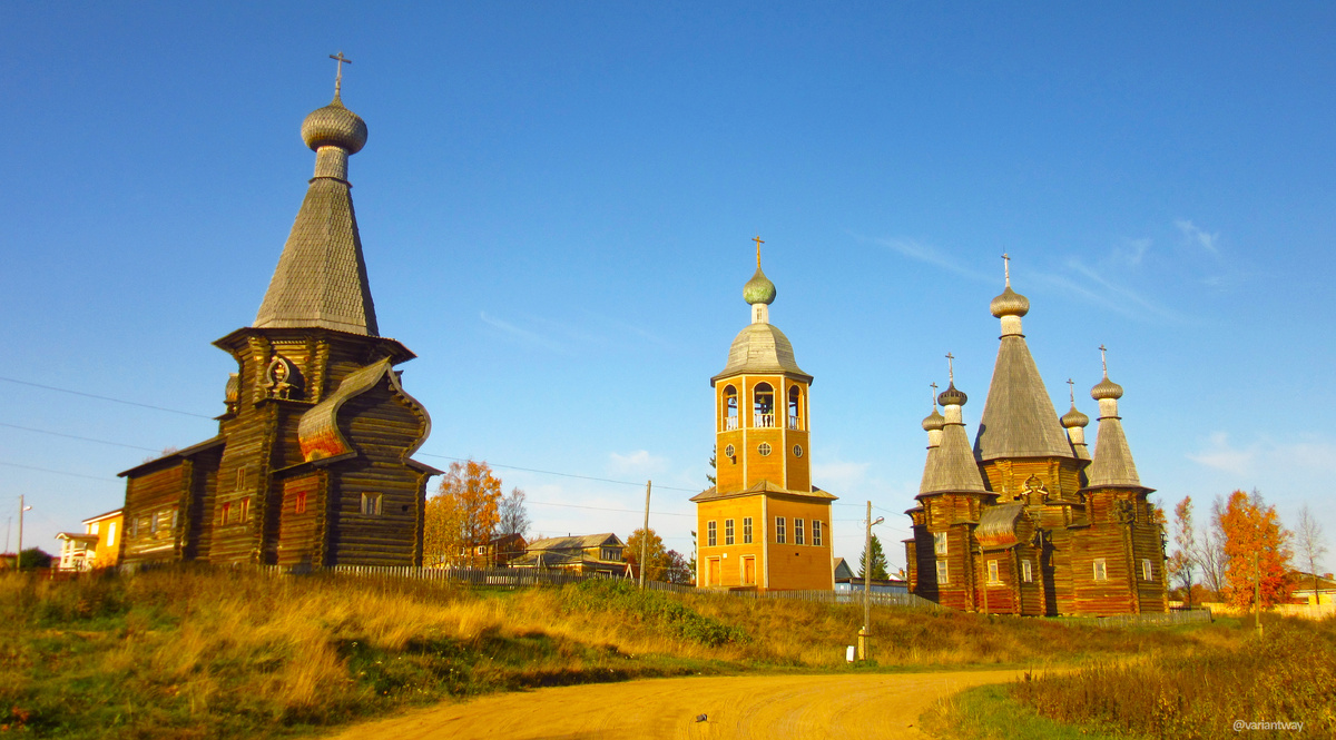 Проник в Нёноксу - закрытое село Беломорья, где недавно 