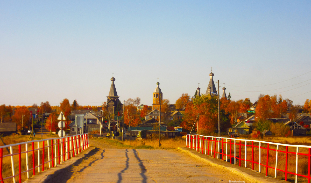 Проник в Нёноксу - закрытое село Беломорья, где недавно 