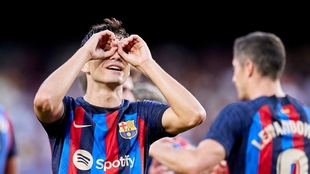    Педри («Барселона»). Global Look Press