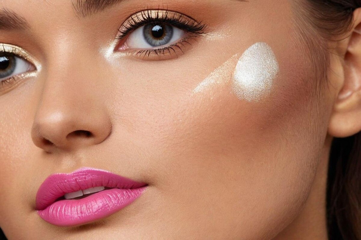 Картинка 1. Как правильно наносить хайлайтер: советы и трюки