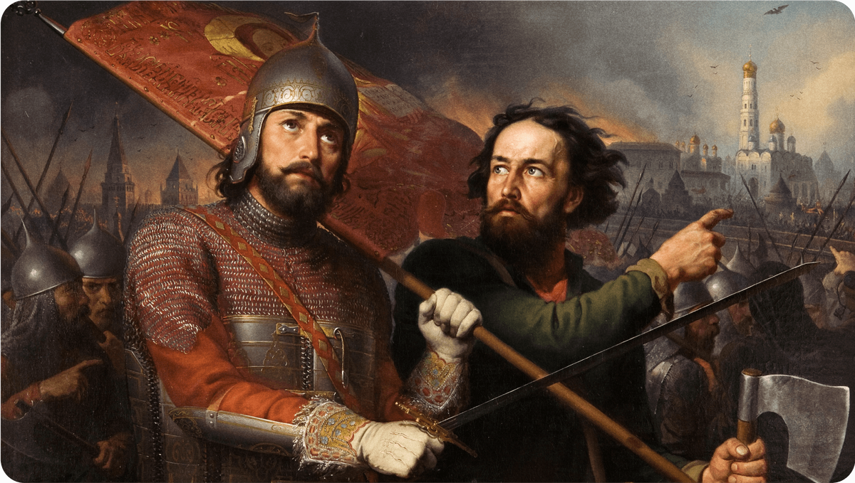 Минин и пожарский