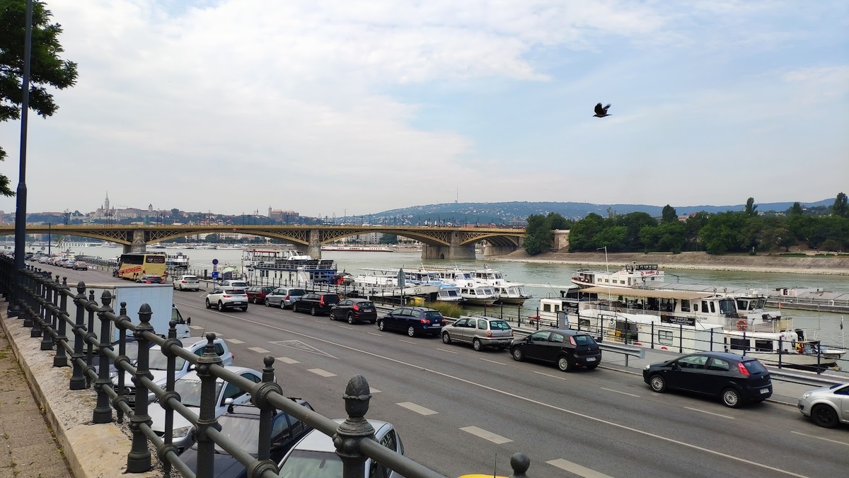 Вид на мост Арпада