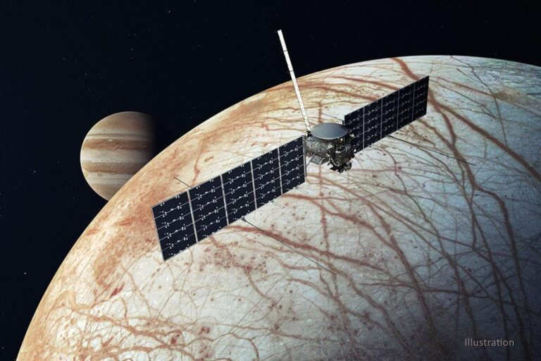 Europa Clipper (концепт). Источник: NASA/JPL-Caltech 