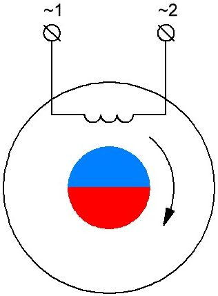 Однофазный генератор