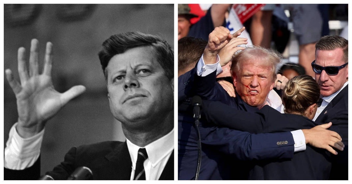 Покушение на 45-го президента США напомнило многим события 60-летней давности. Джон Кеннеди - 35-й президент Соединённых Штатов Америки. Пожалуй, самый популярный американский лидер.