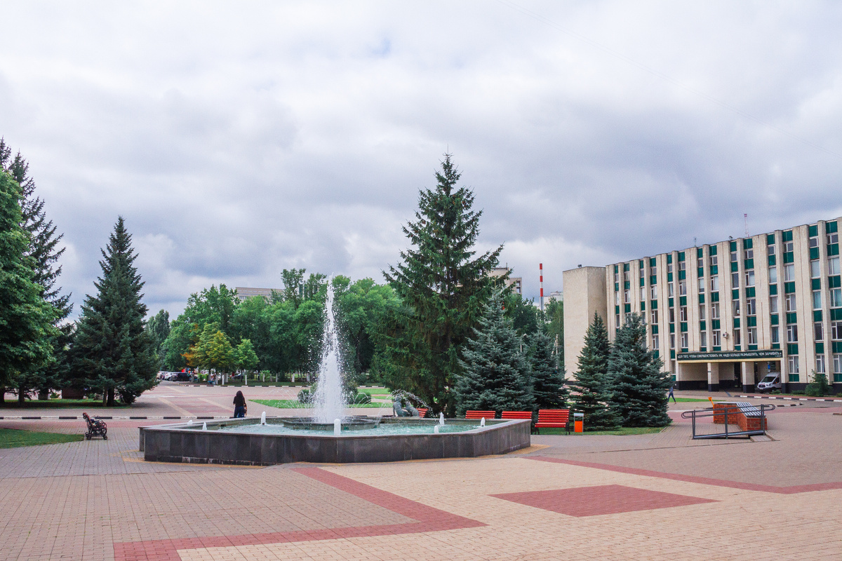 Территория кампуса БГТУ им. В.Г. Шухова