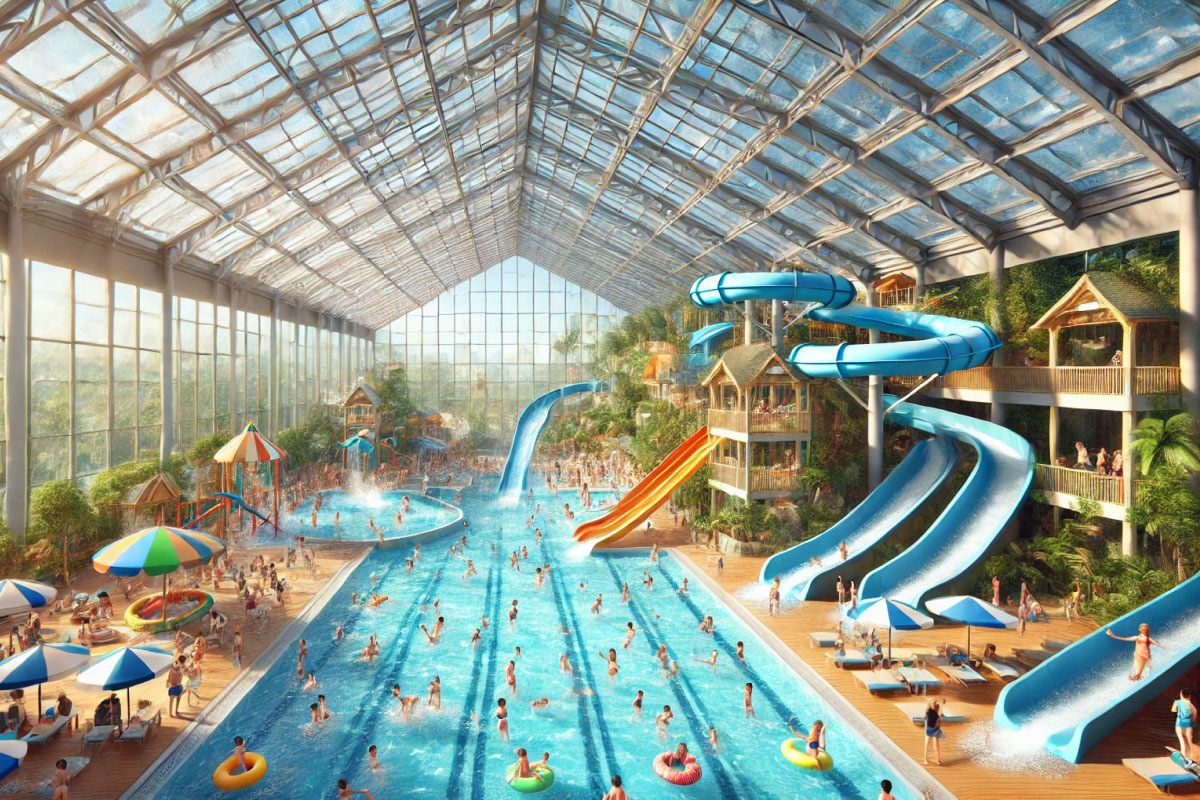    Жарким летом хочется оказаться в воде и подальше от солнца. Источник: нейросеть