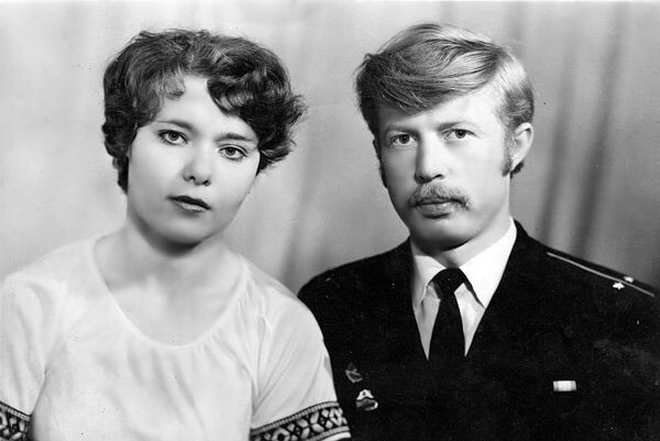 Мама и папа до моего рождения.