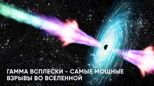 Гамма всплески - самые мощные взрывы во Вселенной