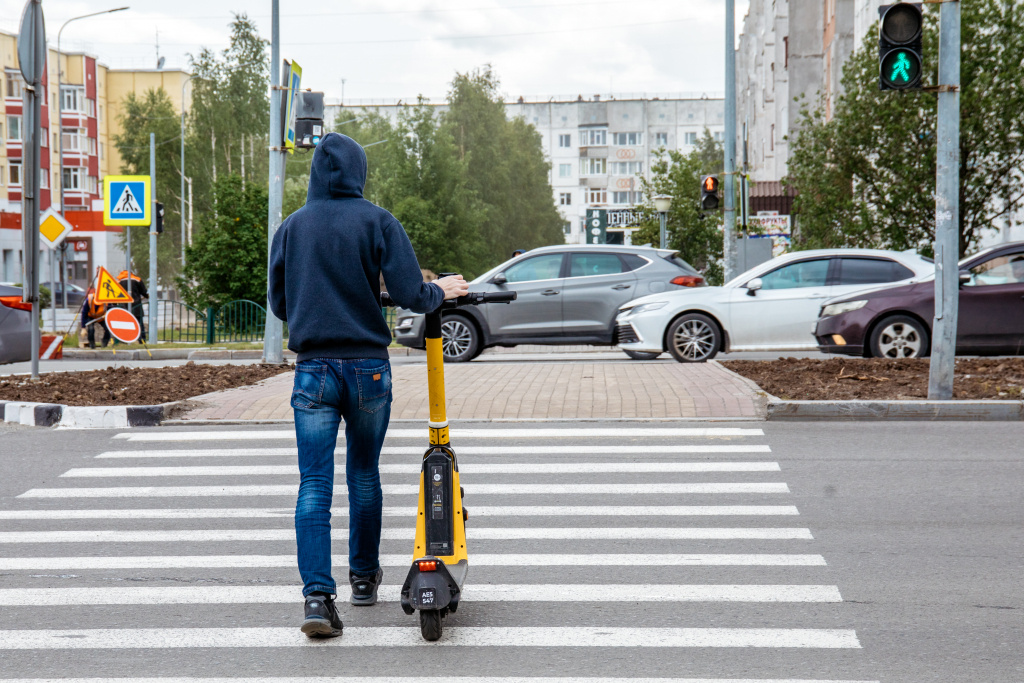    В Нижневартовске ввели ограничения для электросамокатов