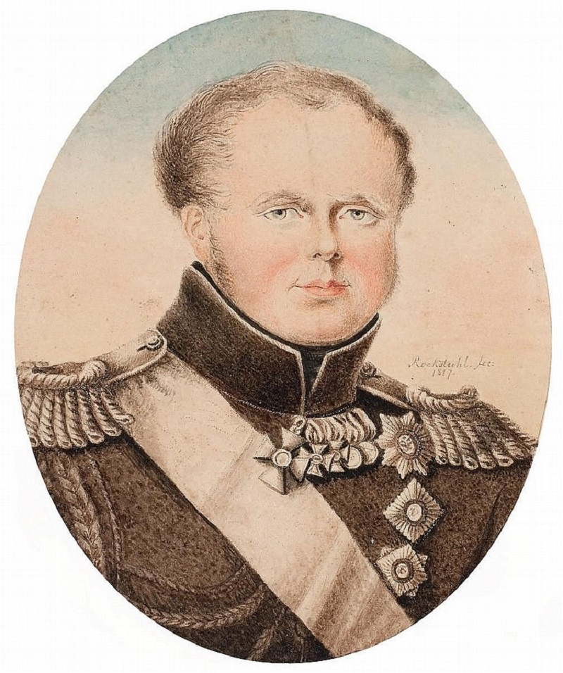 Великий князь Константин Павлович, 1817 (худож. А. Г. Рокштуль)