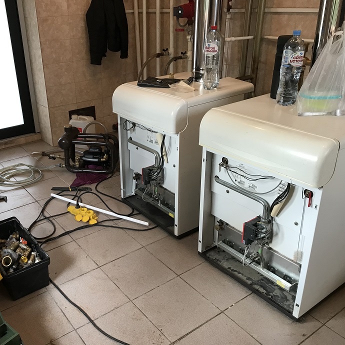 Промывка котла отопления