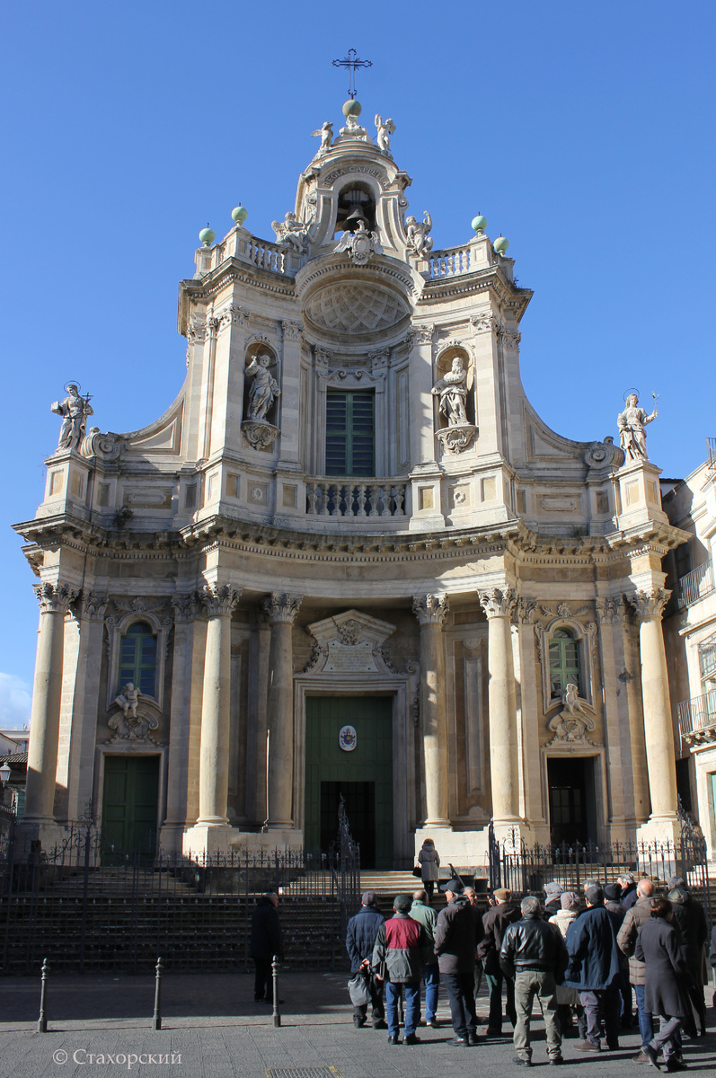 Базилика Коллегиата, 1768 год. Катания