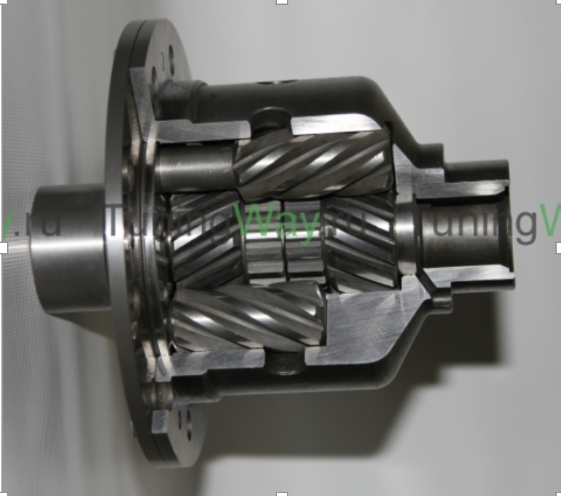 Рисунок 1. Межколесный симметричный винтовой (цилиндрический) дифференциал повышенного трения с муфтой постоянного момента. 