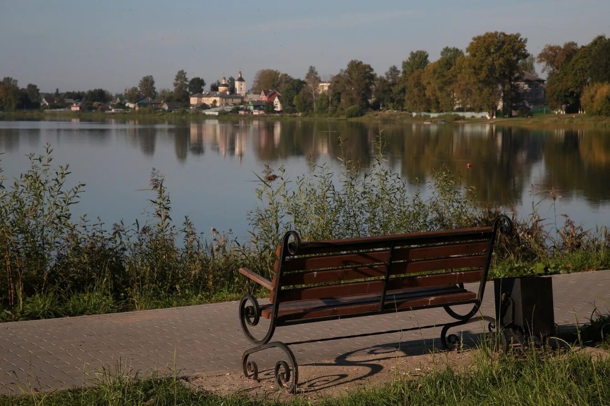 Набережная г. Бологое