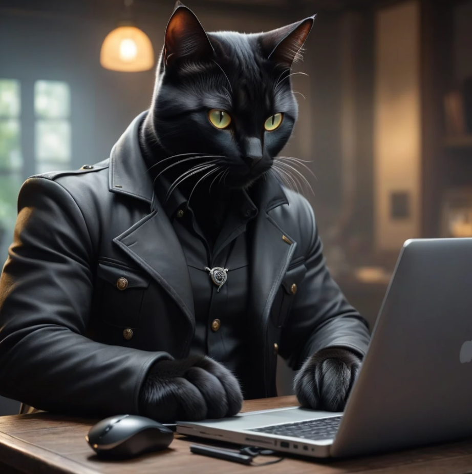 Картинка создана с помощью современных технологий, кому интересно Черный Кот расскажет как делать похожие и еще лучше!)