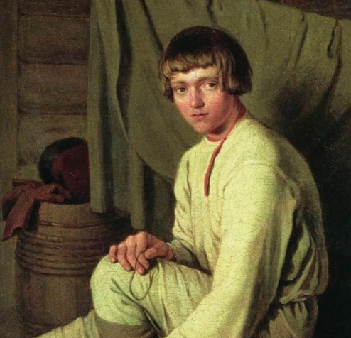 Продолжение повести / Илл.: Художник Алексей Венецианов (Фрагмент картины)