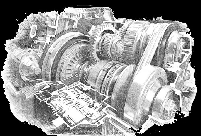 CVT от Тойота с интегрированной механической передачей.