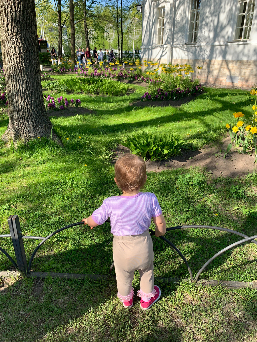 Ребенок тоже приобщается к прекрасному☺️ ЦПКИО, личное фото автора