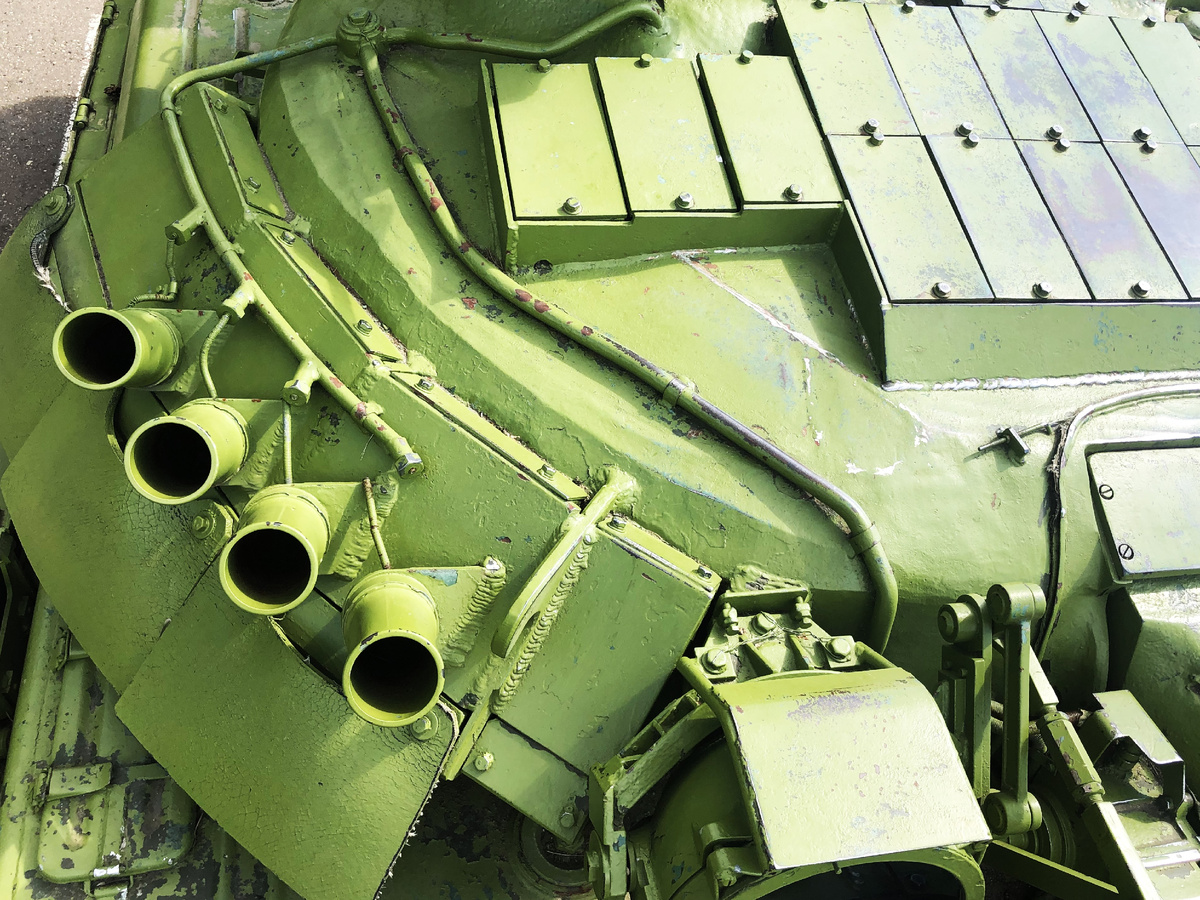 Правая скула башни Т-80УД.