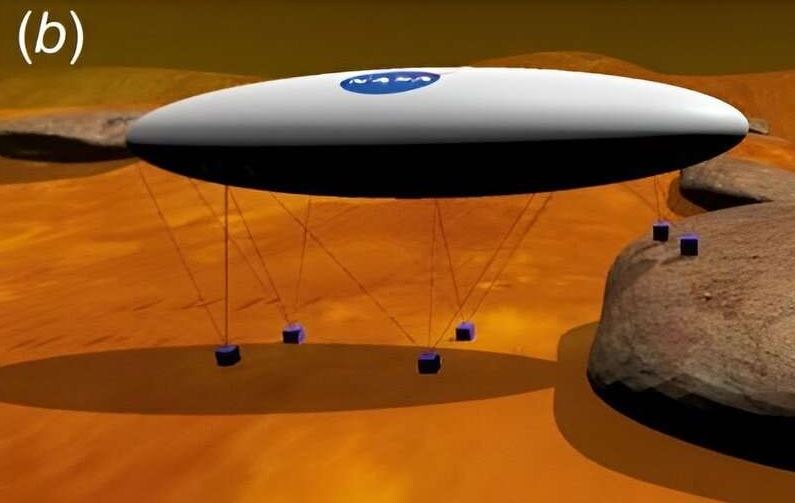 Команда инженеров из Техасского университета под руководством Хари Наяра, главного робототехника Лаборатории реактивного движения NASA, представила инновационную концепцию "шагающего" воздушного шара,