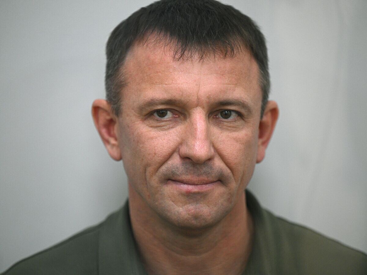    Бывший командующий 58-й армией ВС РФ генерал-майор Иван Попов, арестованный по делу о мошенничестве в особо крупном размере, на заседании в 235-м гарнизонном военном суде© РИА Новости / Рамиль Ситдиков