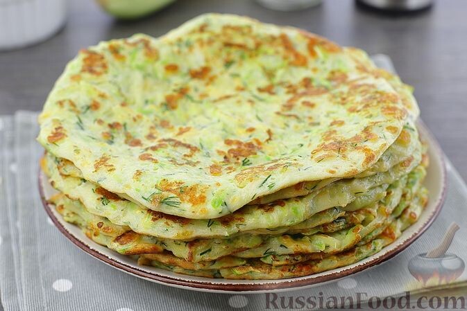 Запеченный картофель с кабачком