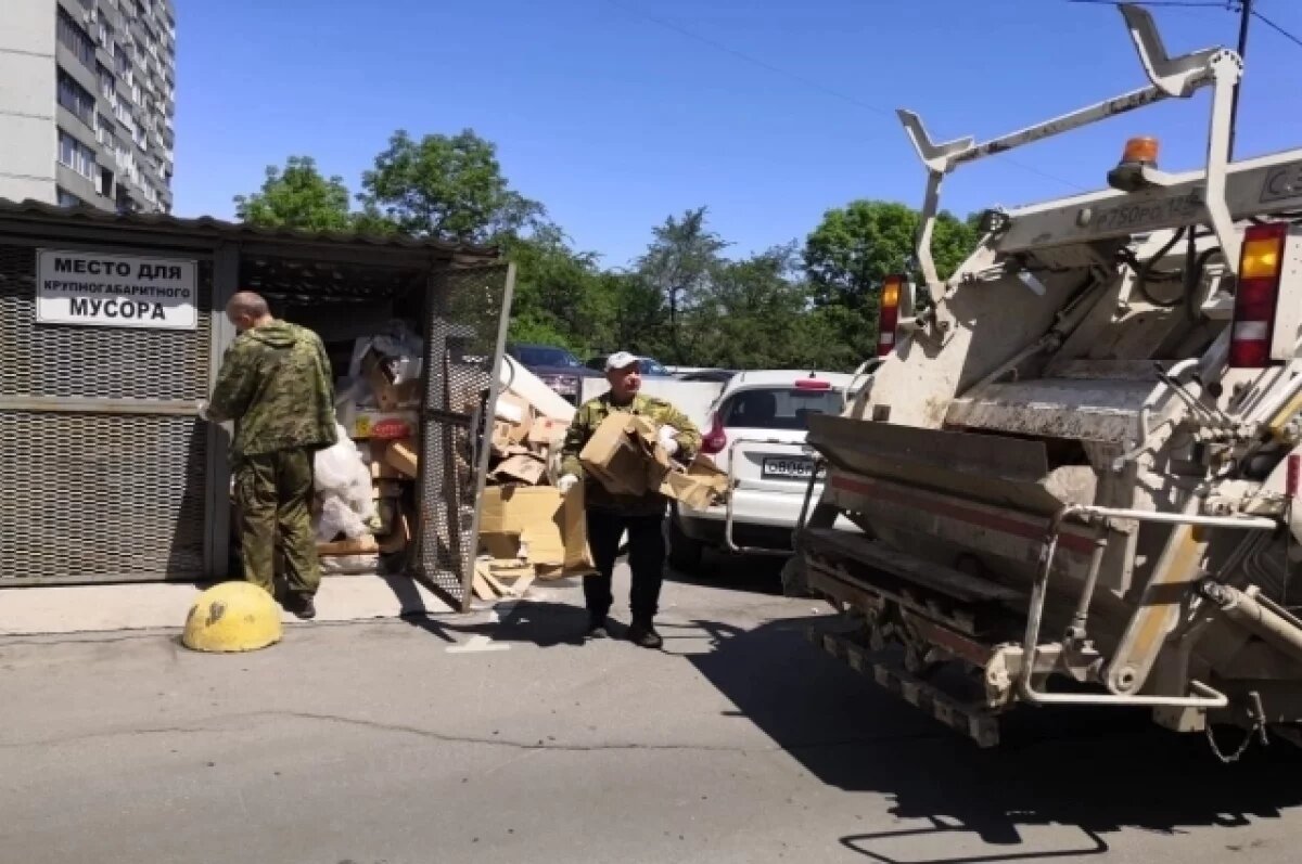    Отходов в Приморье много.