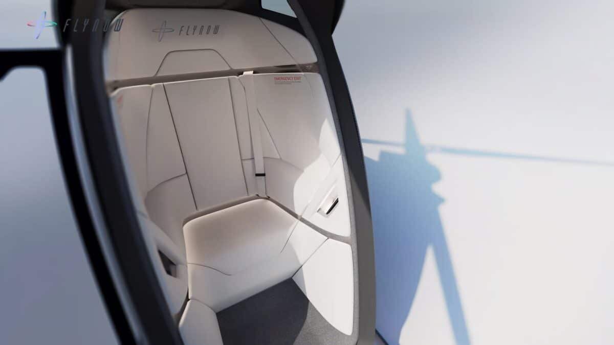    Салон воздушного такси eCopter / © FlyNow